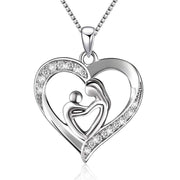 Collier Coeur Amour Maternel