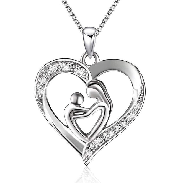 Collier Coeur Amour Maternel